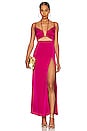 view 1 of 3 Jayda Maxi Dress in Magenta Pink