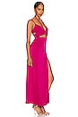 view 2 of 3 Jayda Maxi Dress in Magenta Pink