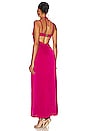 view 3 of 3 Jayda Maxi Dress in Magenta Pink