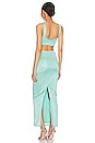 view 3 of 3 Joana Maxi Skirt Set in Teal