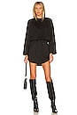 view 1 of 3 Lana Sweatshirt Dress in Black
