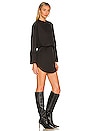 view 2 of 3 Lana Sweatshirt Dress in Black