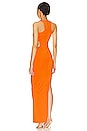 view 4 of 4 Dallas Cut Out Dress in Orange