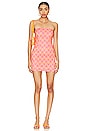 view 1 of 3 Malorie Strapless Mini Dress in Pink Multi
