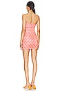view 3 of 3 Malorie Strapless Mini Dress in Pink Multi