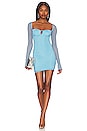 view 1 of 4 Donna Mini Dress in Blue