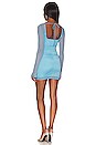 view 3 of 4 Donna Mini Dress in Blue