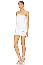 view 3 of 5 Cait Heart Cut Out Dress in White