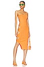 view 1 of 4 Gracie Cut Out Dress in Tangerine