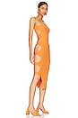 view 2 of 4 Gracie Cut Out Dress in Tangerine