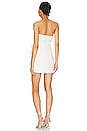 view 4 of 4 Andria Strapless Mini Dress in White