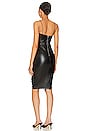 view 3 of 3 Nicola Faux Leather Dress in Black