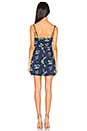 view 3 of 3 Ariana Mini Dress in Navy Flamingo