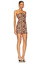 view 2 of 3 Drew Mini Dress in Leopard Print