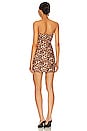 view 3 of 3 Drew Mini Dress in Leopard Print