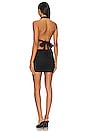view 4 of 4 Domonique Halter Mini Dress in Black