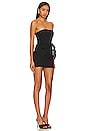 view 2 of 3 Andria Strapless Mini Dress in Black