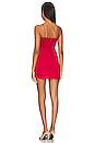 view 3 of 4 Cait Heart Cut Out Dress in Red