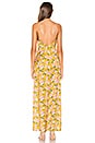 view 3 of 3 Lorie Slit Maxi Dress in Yellow Floral