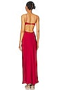 view 3 of 3 Talia Dress in Crimson