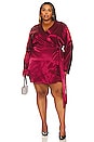 view 6 of 6 ROBE COURTE JENNIE in Burgundy