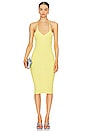 view 1 of 3 Racheal Open Back Dress in Yellow