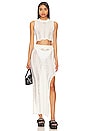 view 1 of 4 Tayla Maxi Skirt Set in White