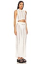 view 2 of 4 Tayla Maxi Skirt Set in White