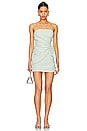 view 1 of 3 Andria Strapless Mini Dress in Mint
