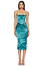 view 1 of 3 Angelique Midi Dress in Teal