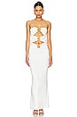view 1 of 3 Luciana Maxi Dress in White