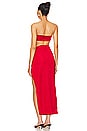 view 3 of 3 Karolyna Maxi Skirt Set in Red