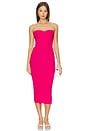 view 1 of 3 Elisha Strapless Dress in Pink