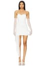 view 1 of 5 Alivia Mini Dress in White