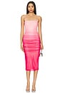 view 1 of 3 Lauryn Midi Dress in Pink Ombre