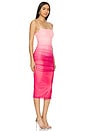 view 2 of 3 Lauryn Midi Dress in Pink Ombre