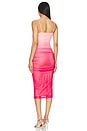 view 3 of 3 Lauryn Midi Dress in Pink Ombre