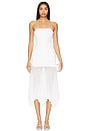 view 1 of 4 x Ella Rose Amaris Strapless Dress in White