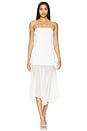 view 4 of 4 x Ella Rose Amaris Strapless Dress in White