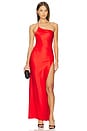 view 1 of 3 Caria Maxi Dress in Cherry Red