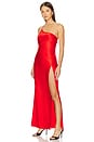 view 2 of 3 Caria Maxi Dress in Cherry Red