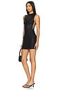 view 1 of 5 Theresa Lace Up Dress in Black