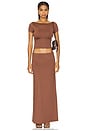 view 4 of 4 Oaklyn Maxi Set in Brown