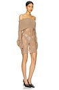 view 2 of 3 Aubrey Mini Dress in Taupe