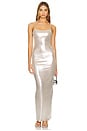 view 1 of 3 Danica Maxi Dress in Silver