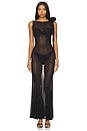 view 1 of 4 Rosa Maxi Dress in Black