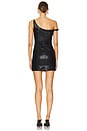 view 3 of 3 Lennon Faux Leather Dress in Black