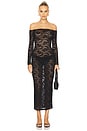 view 1 of 3 Larsa Maxi Dress in Black