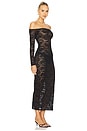 view 2 of 3 Larsa Maxi Dress in Black