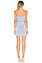 view 3 of 4 Paulina Lurex Knit Set in Dusty Blue